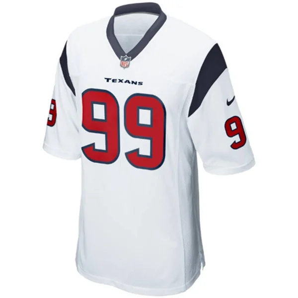 Nike Men's J.J. Watt Houston Texans Game Jersey - White XXL