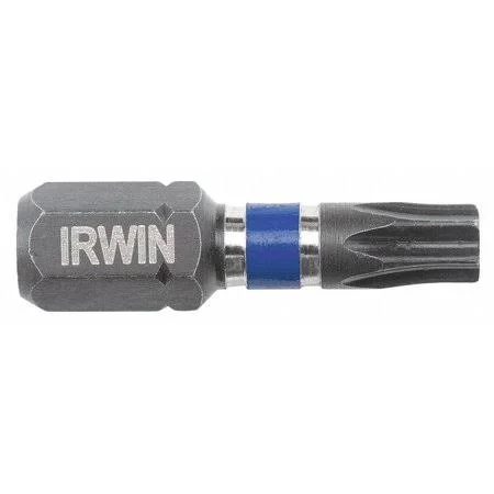 Irwin Tr20 Tamper Resistant Torx Impact Insert Bit - 1/4 in Hex - 1838535