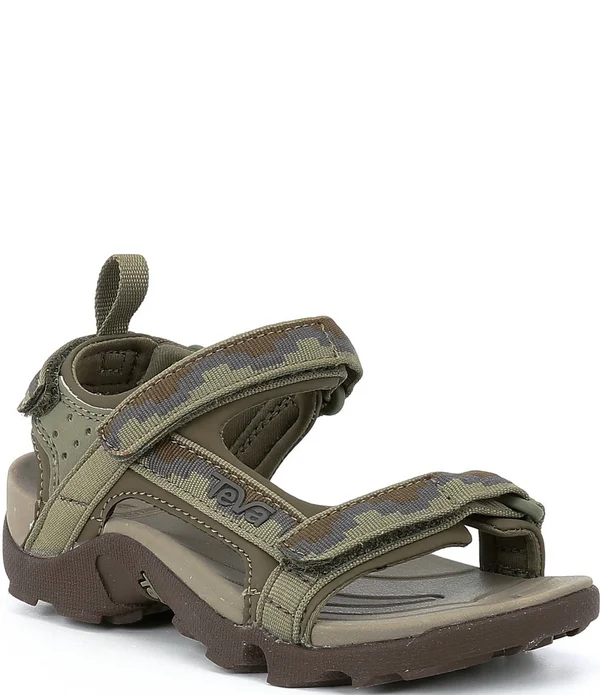 Teva Kids Tanza Sandal - Steps Dark Olive 2