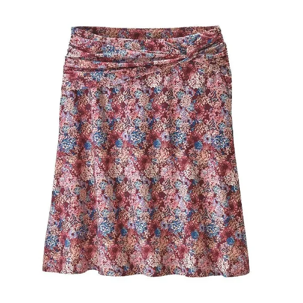 Patagonia Women's Seabrook Skirt, FURNAI Floral - Petra Pink, S