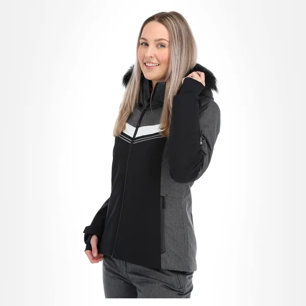 Cmp Synthetic Fur Ski Jacket S