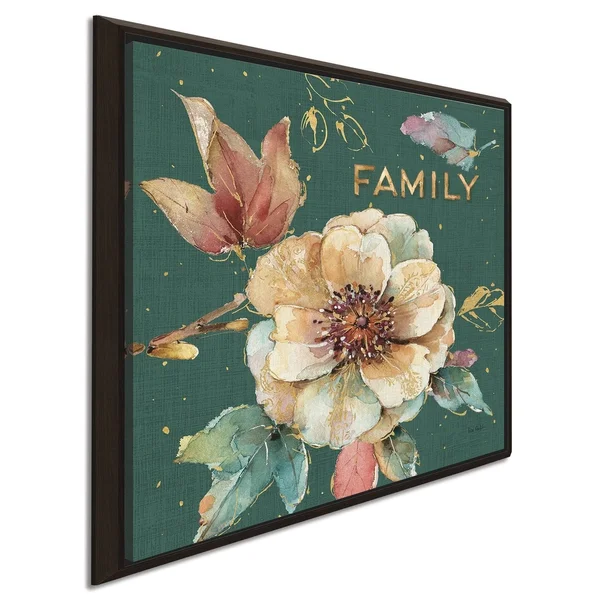 Lisa Audit Spiced Nature XVII Teal Giclee Stretched Canvas Wall Art - 31.5x22 x 31.5x22