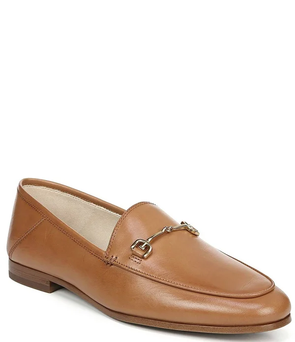 Sam Edelman Loraine Loafer Saddle Atanado Veg Leather, Women's, Size: 7.5 Wide