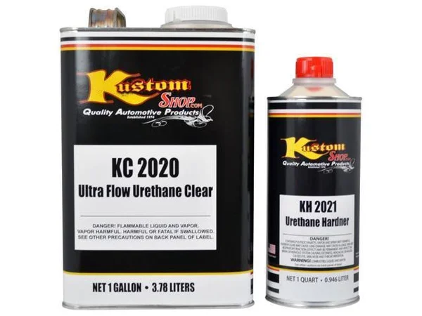 Olive Drab Low VOC Urethane Basecoat/Premium Clearcoat Car Auto Paint Complete Medium Gallon Kit - Restoration Shop
