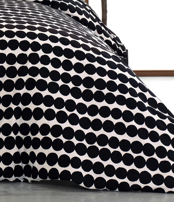 Marimekko Rasymatto Comforter Set, Twin - Black