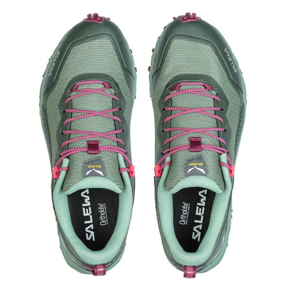 Salewa Women's Ultra Train 3 - Duck Green/Rhododendon - 10