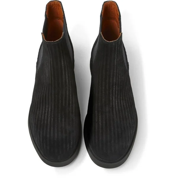 Camper Women Iman Nubuck Chelsea Boot - Black - EU 40
