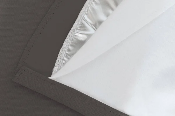 Grey Soundproof Curtain Cotton Effect Metal MC732, 55x22W x 108x22L, Grommet - Moondream