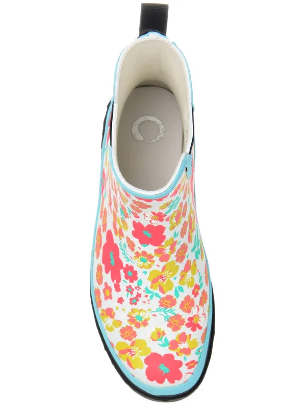Journee Collection Women's Tekoa Rain Boot Dot 6