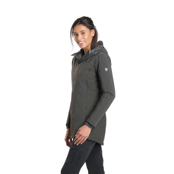 Kuhl Women's Kopenhagen Insulated Trench (L Olive)