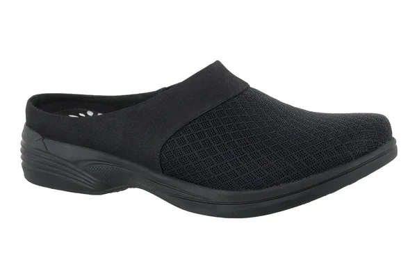 Solite by Easy Street Cozy Women's Mules, Size: 7 Wide, Black