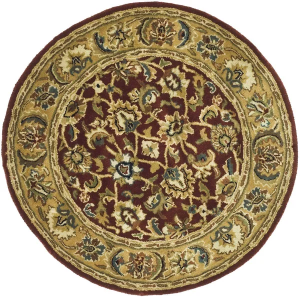 Safavieh Classic CL758K Area Rug - Rust/Camel, Size: 6 x 9 ft.