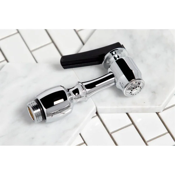 Kingston Brass KB3579BLBS 8x22 Kitchen Faucet - Brushed Nickel/Polished Brass