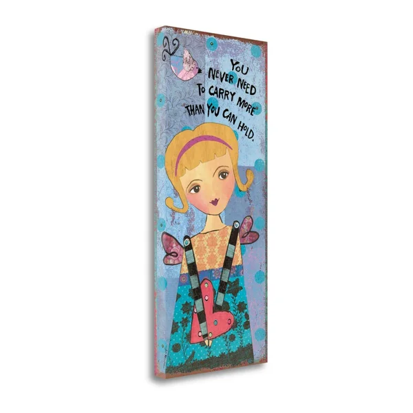 Guardian Angel I by Jo Moulton, Fine Art Giclee Print on Gallery Wrap Canvas, 16x22 x 36