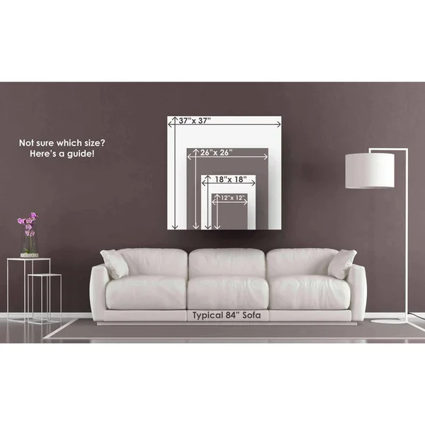 Cortesi Home Indifference by Mario Sanchez Nevado - Giclee Canvas Wall Art - Red 12x22 x 12x22
