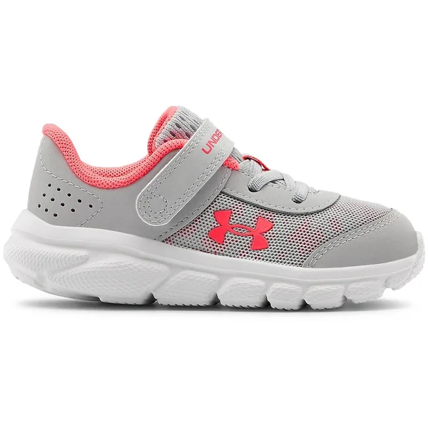 Under Armour Kids& Toddler Assert 8 Running Shoes, Boys&, Gray