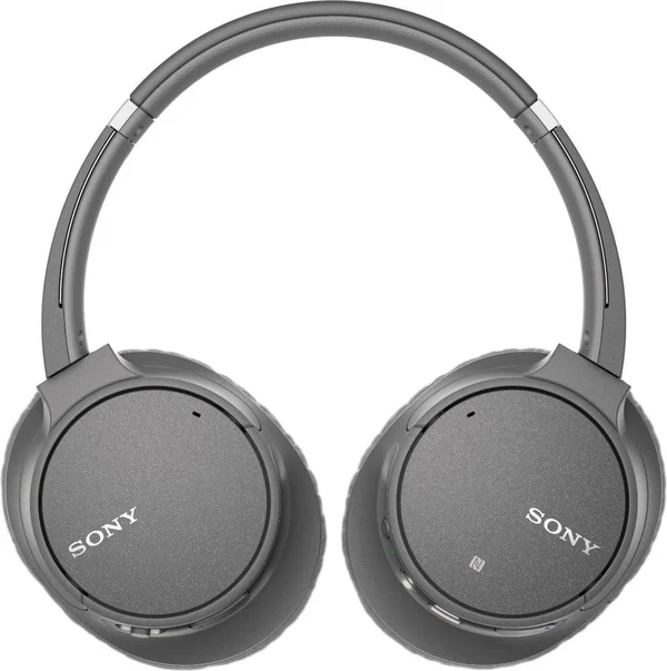 Sony - WH-CH700N Wireless Noise Cancelling Over-the-Ear Headphones - Gray