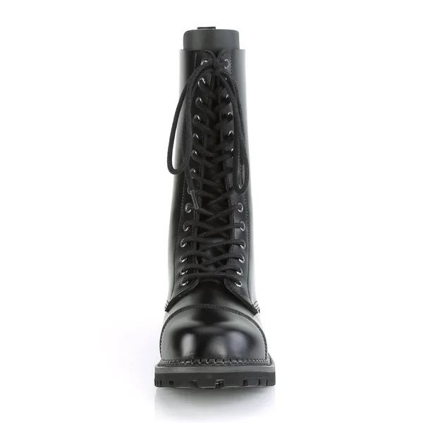 Demonia - Rocky-14 7 - Black Leather