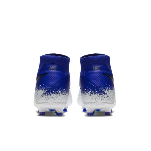 Nike Phantom Vision Pro DF FG Soccer Cleats Blue-White - 11