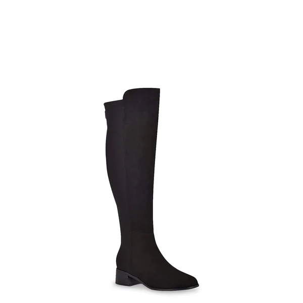 Unisa Hayla Wide Calf Boot, Women's, Black, Size 7, Boots, Block