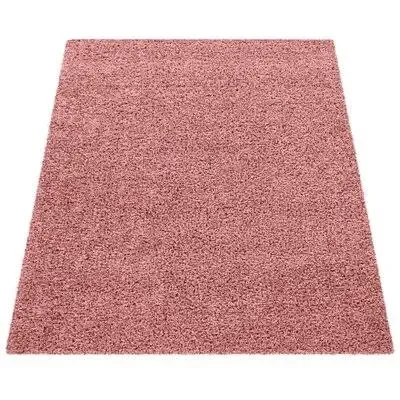 Zslater Shag Pink Area Rug Ebern Designs Rug Size: Rectangle 6&7x22 x 9&2x22