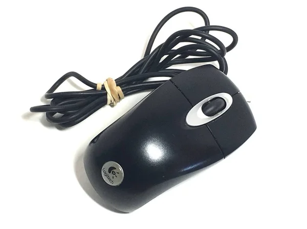 Logitech RX300 - Mouse - optical - 3 buttons - wired - PS/2, USB - midnight black - OEM