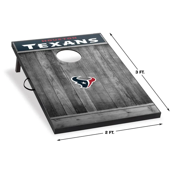 NFL 2x3 Wood Tailgate Toss Houston Texans