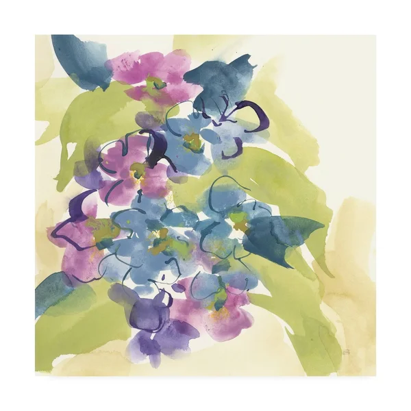 Trademark Fine Art 'Cool Spring Bouquet 2' Canvas Art by Chris Paschke, Size: 24 x 24