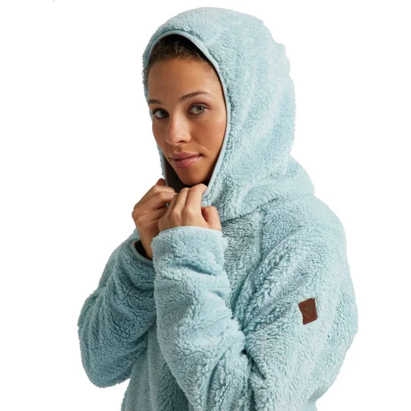 Burton Women's Lynx Pullover Fleece Ether Blue - S