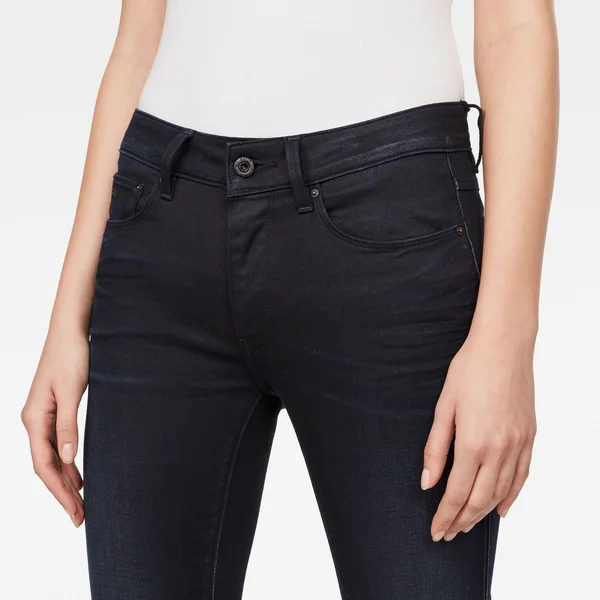 G-Star Raw Women 3301 Contour Skinny Jeans Dark Blue Size 0-28