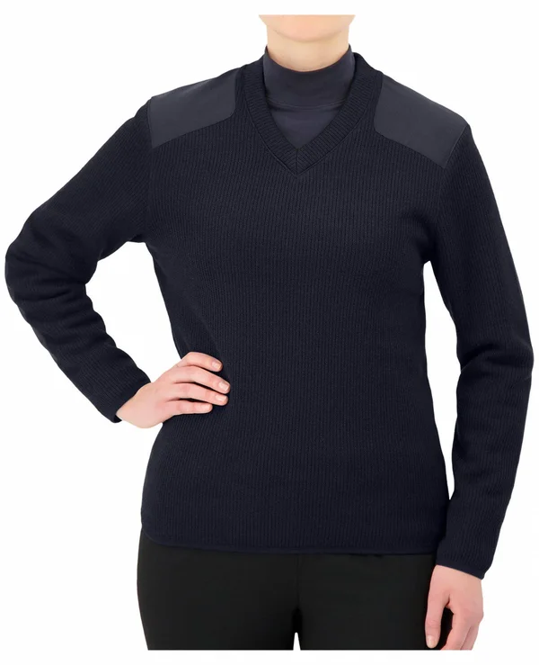 Cobmex 2030 V-Neck Fleece Lined Pullover - Dark Navy - 3XL
