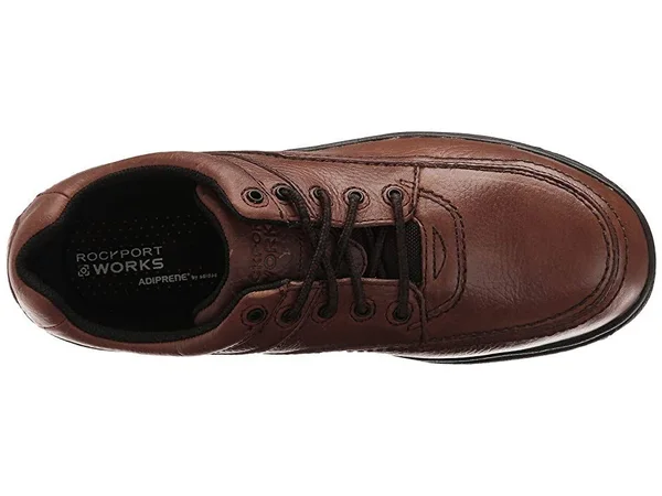 Rockport World Tour Steel Toe Work Shoe - Men's - Brown