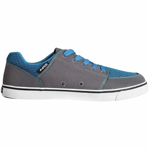 NRS Men's Vibe Water Shoe, 13, Gray, Blue