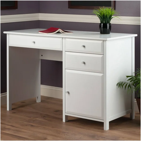 Winsome Wood Delta Office Writing Desk - White