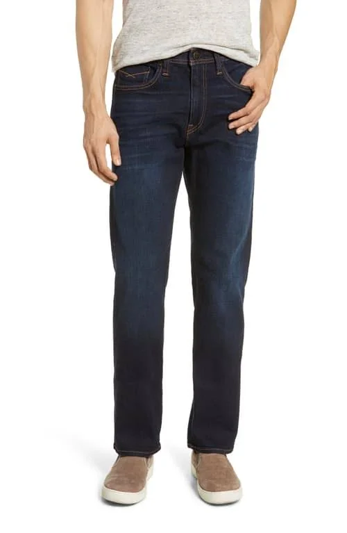 Revtown Automatic Straight Fit Stretch Jeans - Men's Dark Indigo - 34x32