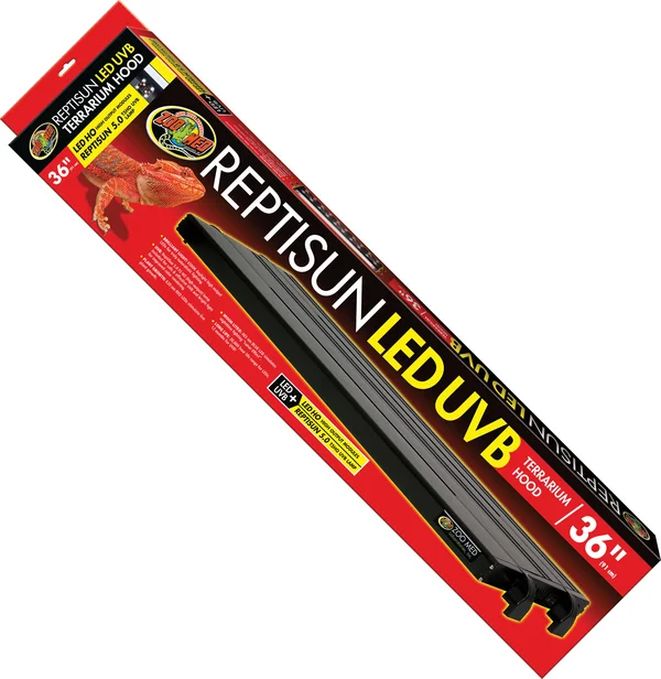 Zoo Med ReptiSun LED UVB Terrarium Hood - 36x22