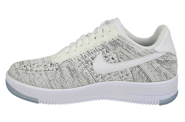 Nike Women's Af1 Flyknit Low Casual Shoe - White