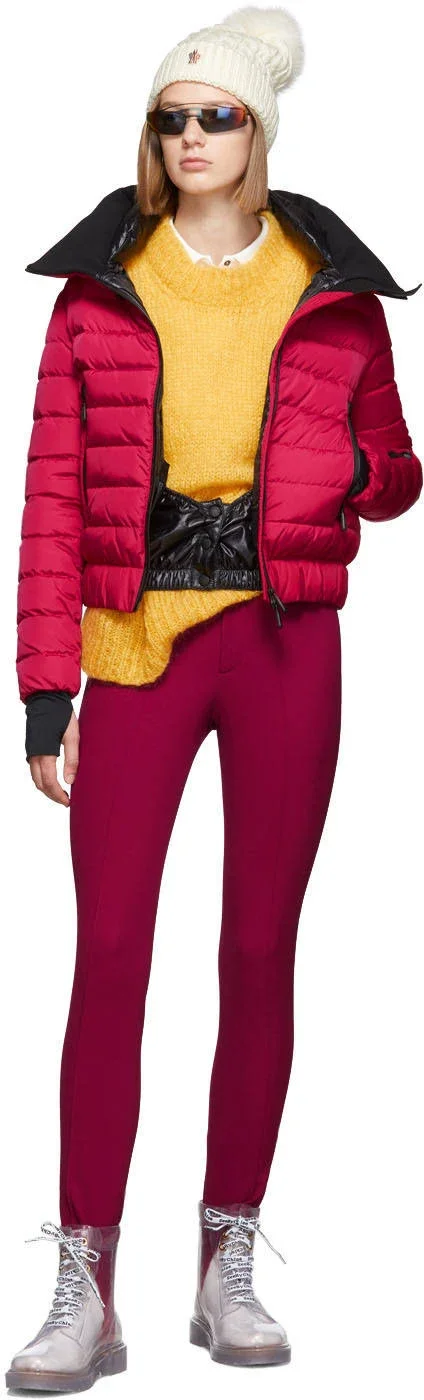 Athleisure Pants - Moncler Grenoble, Women, Pink