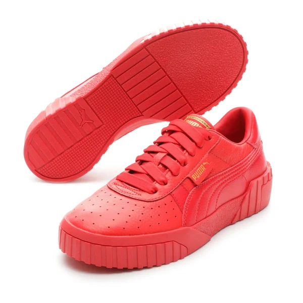 Puma Cali Red Women's Shoes, Size: 9