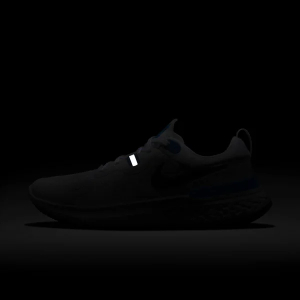 Nike Men's React Miler Running Shoes - 8.0 - White/Blue