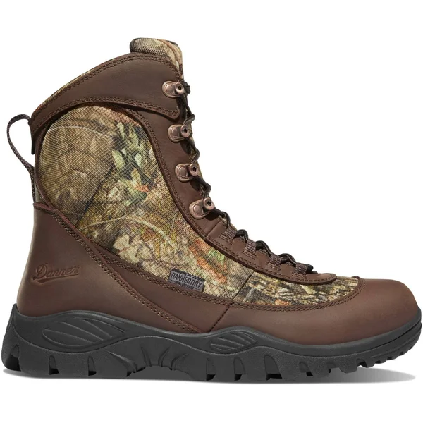 Danner Men's 8 in Element Mossy Oak Break-Up Country Hunting Boots