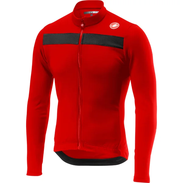 Castelli Puro 3 Jersey FZ - Red - XL