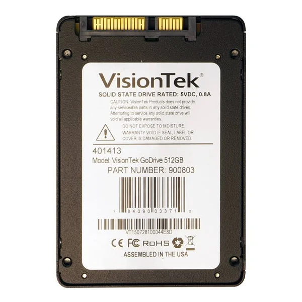 Visiontek 512gb 7mm 2.5x22 SSD - 900803