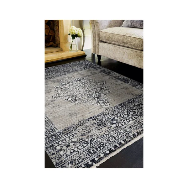 Kas Westerly 7650 Sand/Charcoal Ria Area Rug 9' x 12'