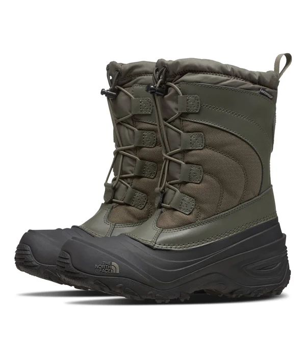The North Face Kids& Alpenglow IV Boots (Size: 12): New Taupe Green