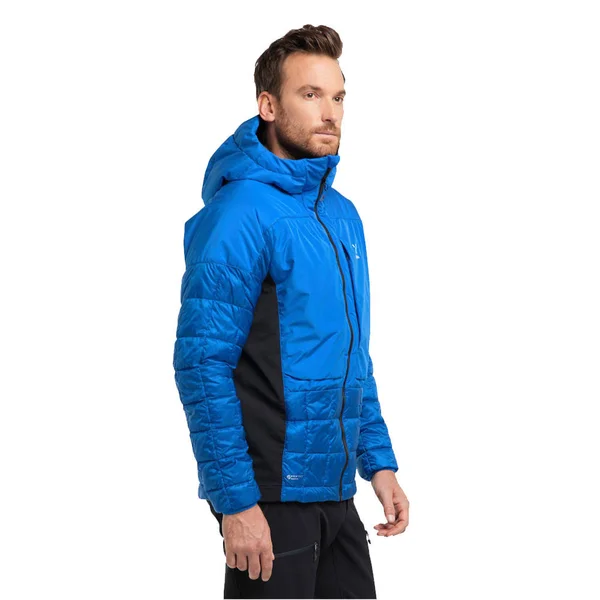 Haglofs Nordic Mimic Hooded Jacket - Blue - Medium