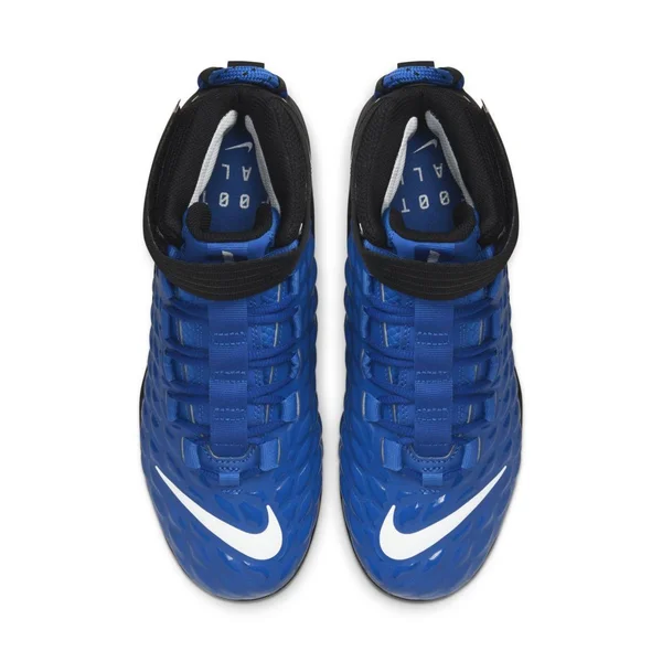 Nike Men's Force Savage Pro 2 Mid Football Cleats - Blue