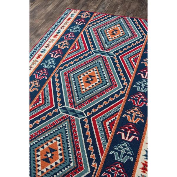 Momeni Baja BAJ31 Area Rug, Red, 7&10x22 x 10&10x22 Rectangle