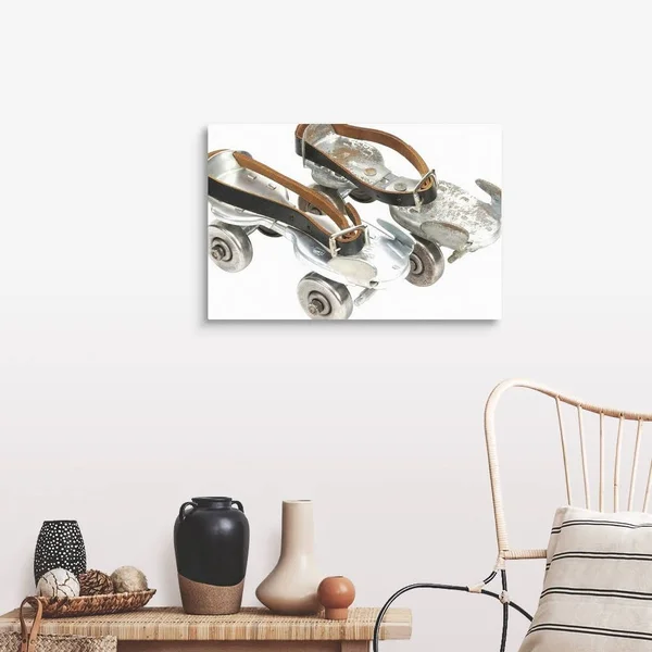 Old-Fashioned Roller Skates - Canvas Wall Art, 30x20, Great Big Canvas