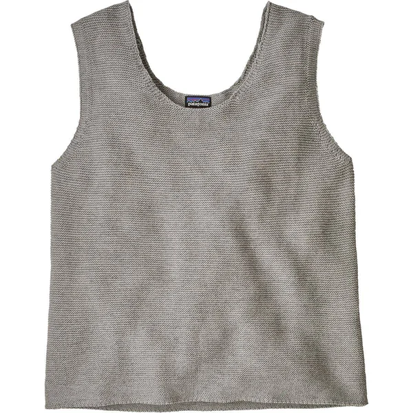 Patagonia Organic Cotton Spring Sweater Tank - Women's XL Drifter Grey
